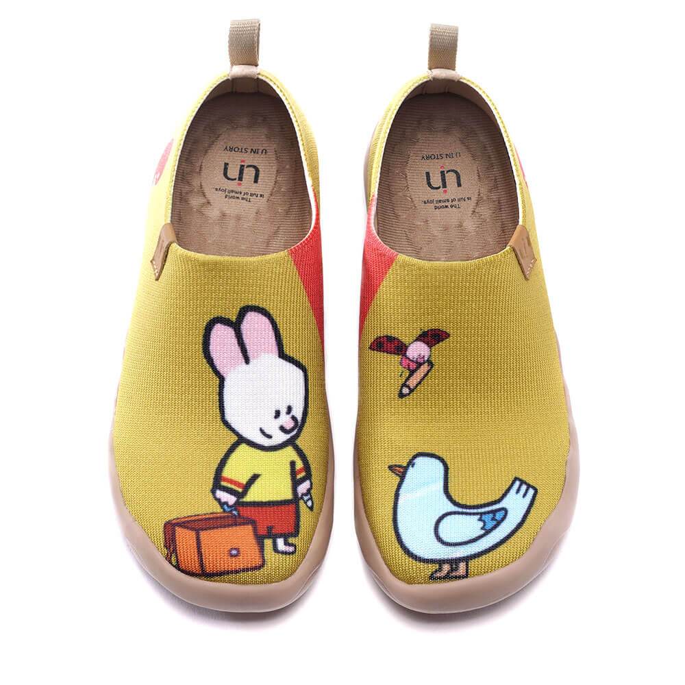 UIN Footwear Kid Cute Friends I Kid Canvas loafers