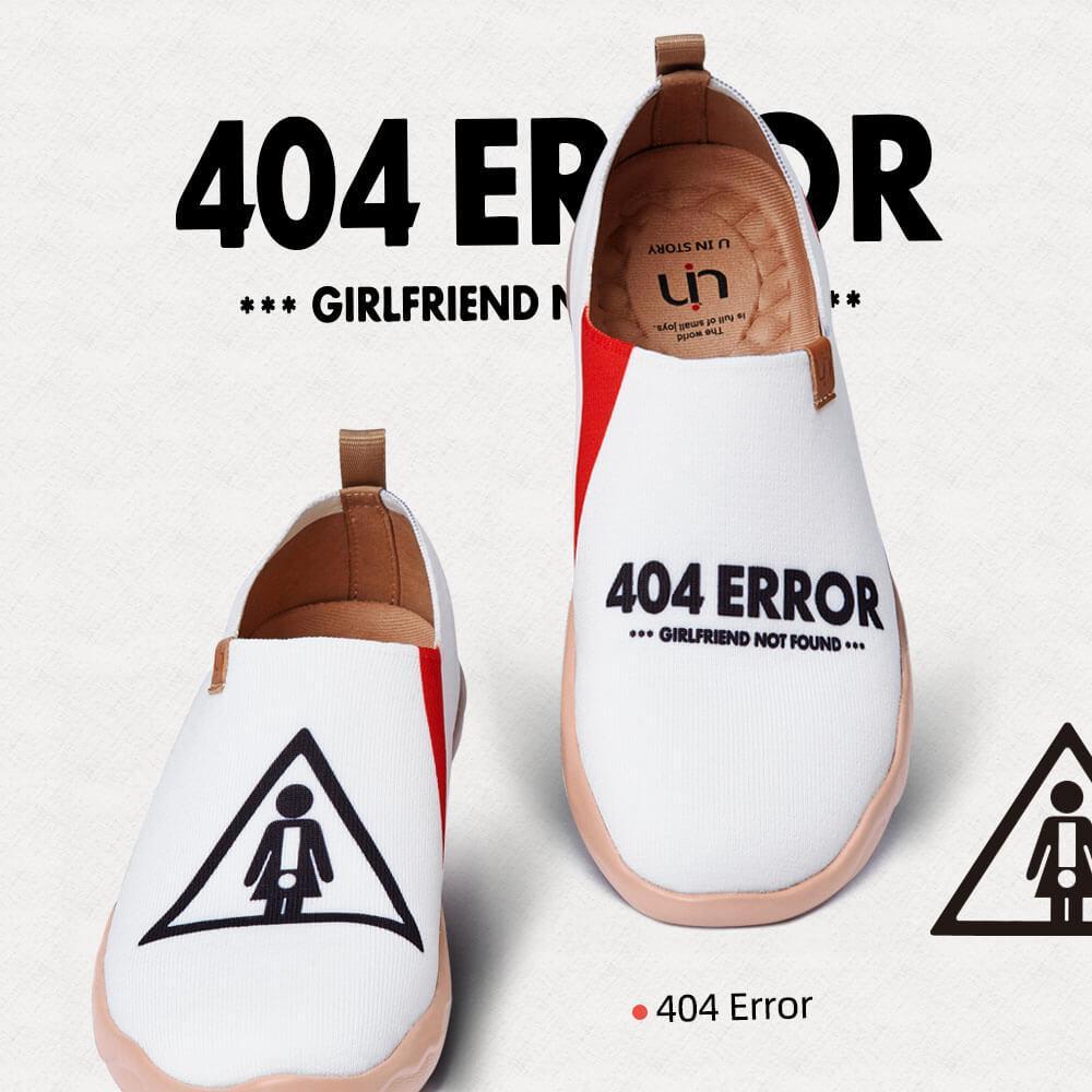 UIN Footwear Men 404 Error Canvas loafers